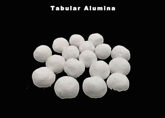 95%Min Passing Rate Rounded Shape Tabular Alumina